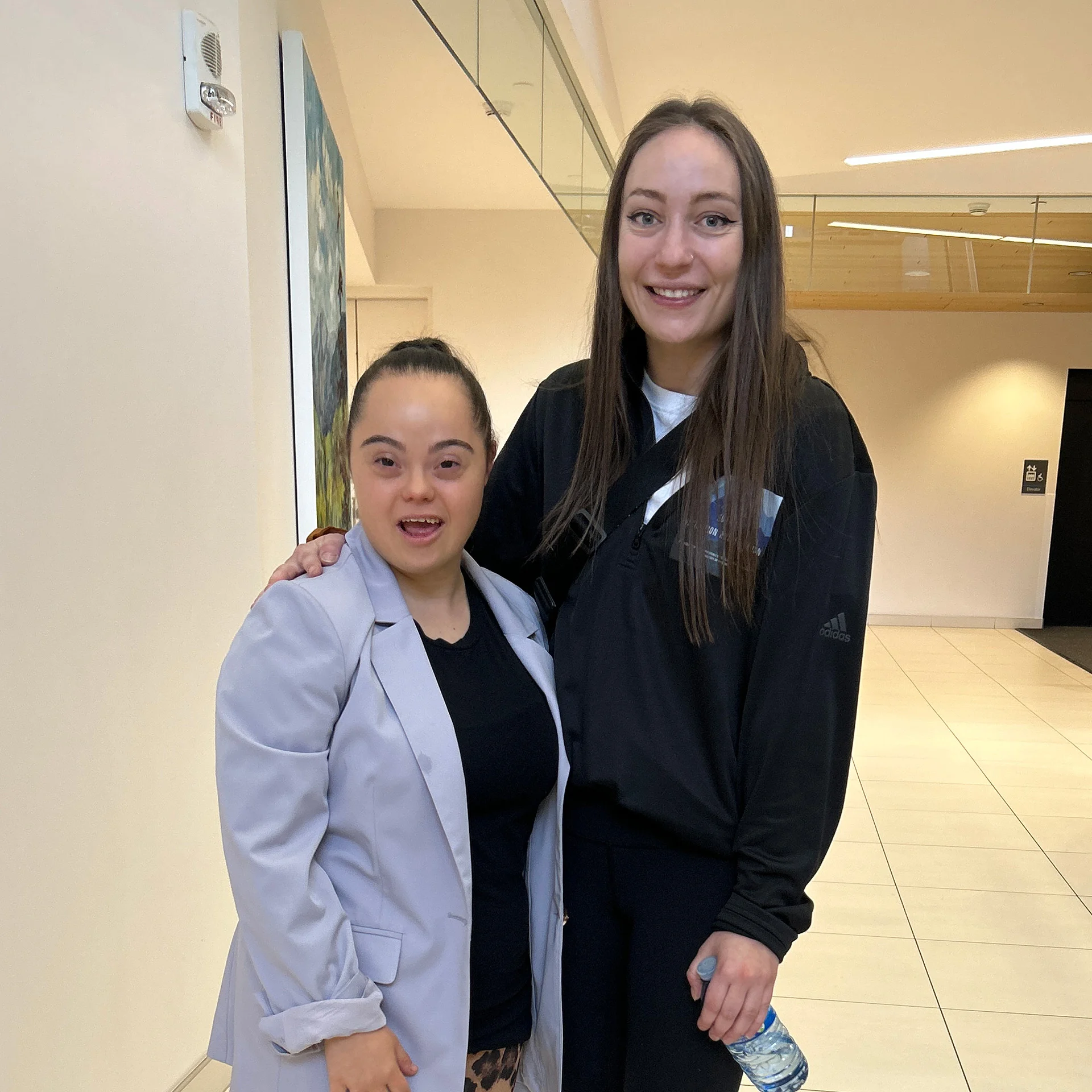 Amanda Meeting Madison Tevlin - Branchability - Adapted Recreation Programs Edmonton