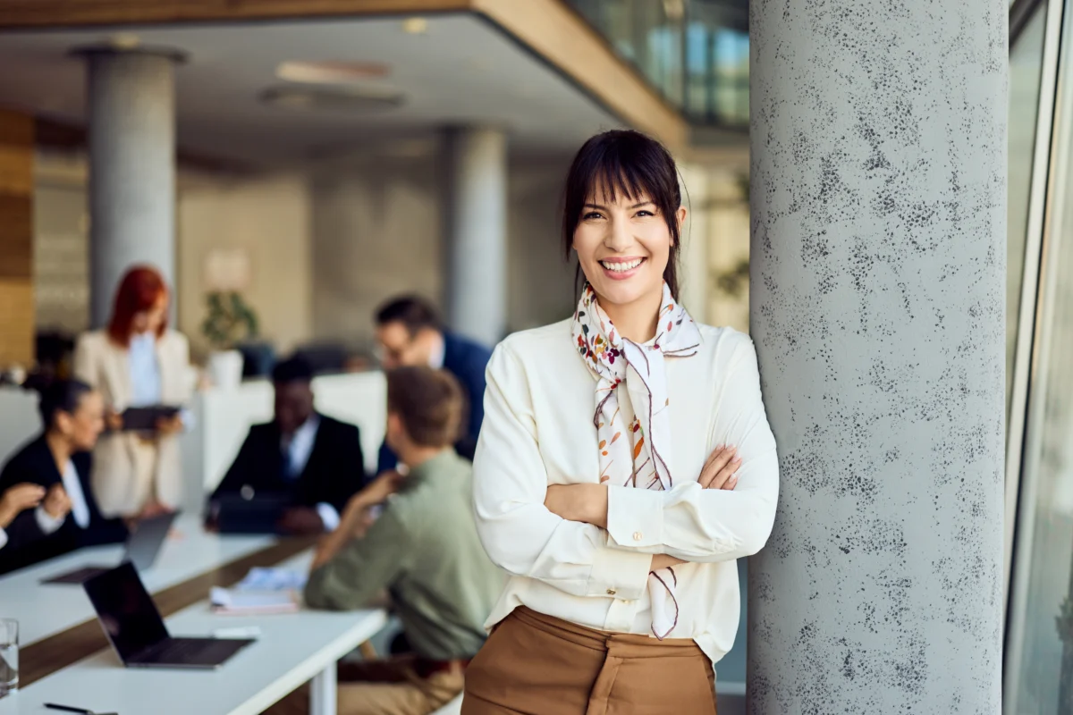 Businesswoman in office - Branchability - Inclusive Workshops and Training