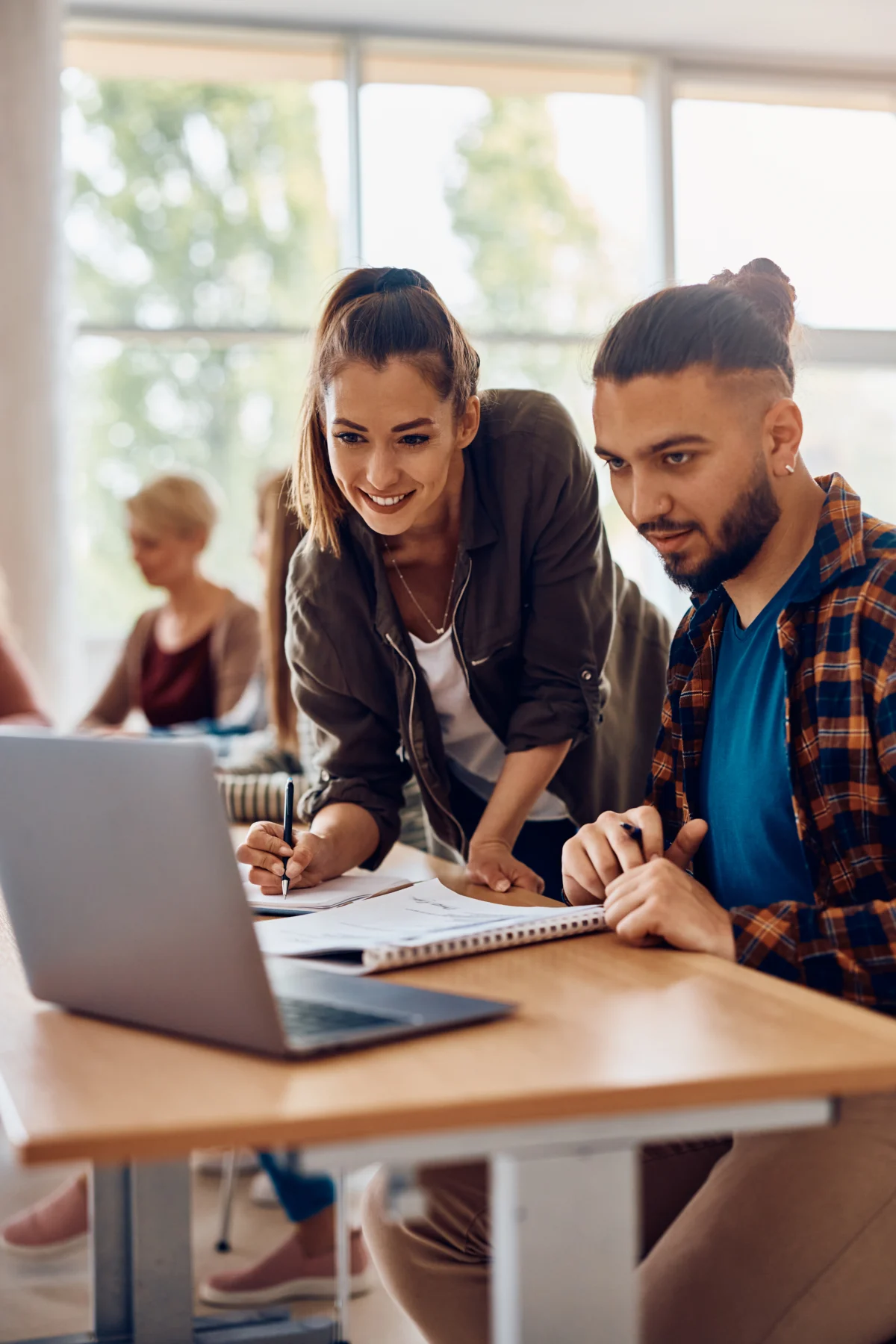Employees talking with Amanda on video call for Branchability Inclusive Workshop and Training